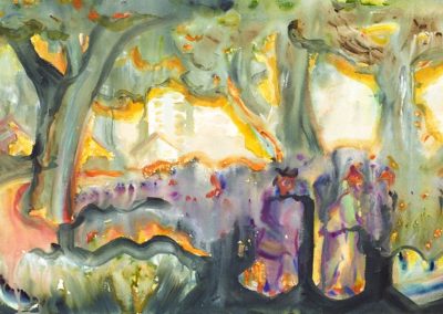 209 Aquarell o.T. (1986) 78x53cm